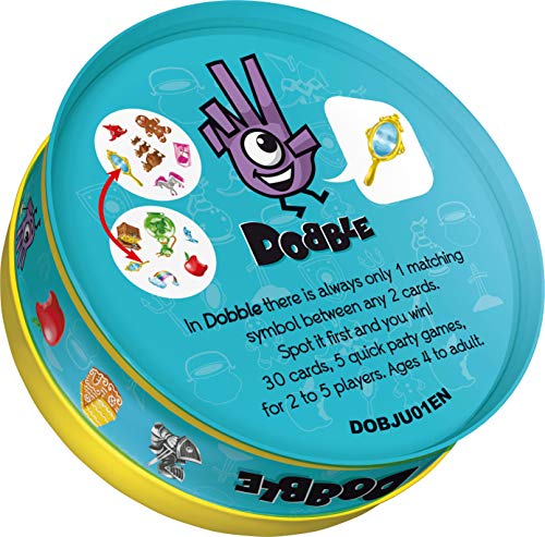 Zygomatic Dobble Junior Juego de cartas (texto en inglés) , color/modelo surtido