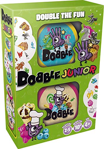 Zygomatic Dobble Junior Juego de cartas (texto en inglés) , color/modelo surtido