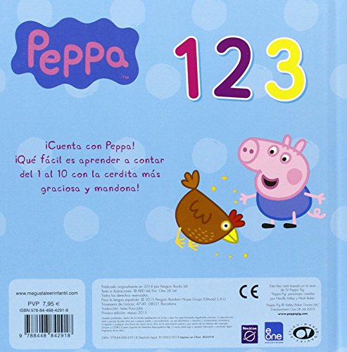 123 con Peppa (Peppa Pig. Pequeñas manitas)