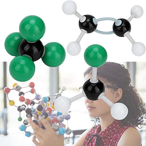 179 piezas de química orgánica modelo molecular química kits de química orgánica inorgánica Kit de modelo molecular para niños suministros de aprendizaje temprano