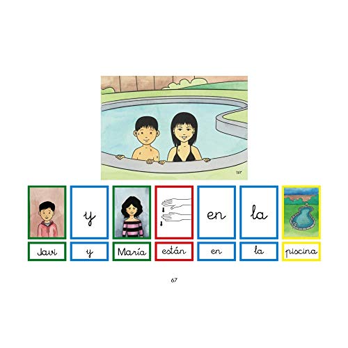 2º Cuaderno de lectoescritura para el alumno / Editorial GEU/ Recomendado Infantil-Primaria /Mejora la lectoescritura / Hablidades de estructuración (Niños de 3 a 6 años)