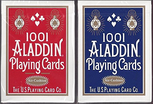Aladdin 1001 Finish Playing Cards (Smooth Finish Blue) by Aladdin
