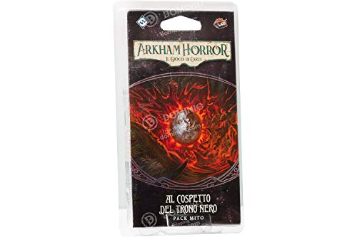 Asmodee - Arkham Horror LCG-al Cospetto del Trono Negro Juego de Cartas, Multicolor, 9634