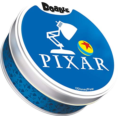 Asmodee Editions ASMDOBPIX01EN Dobble Pixar, Colores Mezclados