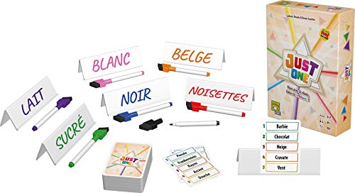Asmodee- Just One, REPJO01FR, juego de ambiente - Idioma Francés
