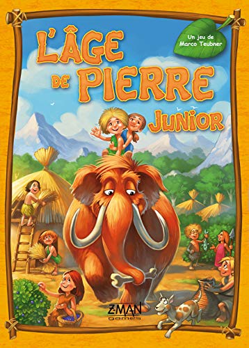 Asmodee- La Edad de Pierre Junior, ZMGADPJ01, juego infantil , color/modelo surtido