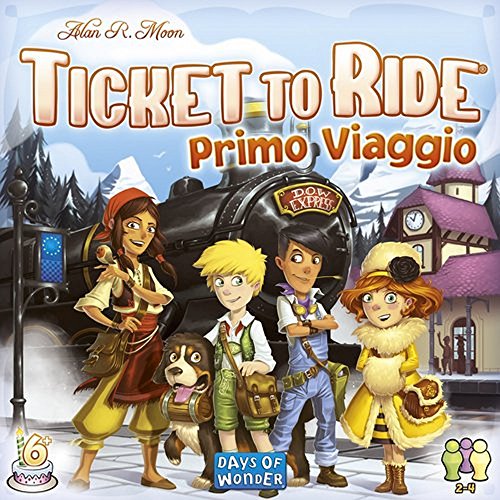Asmodee - Ticket To Ride Primo Viaggio Edición Italiana, 8516.