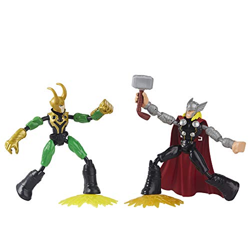 Avengers- Bend and Flex Thor Vs Loki (Hasbro 0)