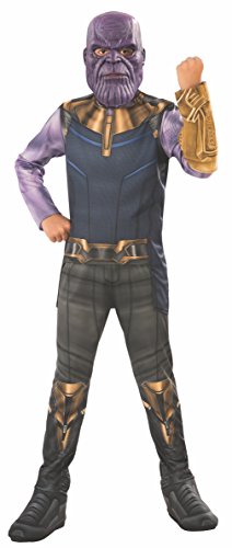 Avengers - Disfraz Thanos para niño, 5-7 años (Rubie'S 641055-M)
