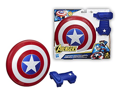 Avengers- Escudo Capitán América, Multicolor, única (Hasbro B9944EU8)