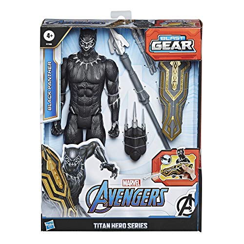 Avengers Figura Titan Con Accesorios Black Panther (Hasbro E73885L0)
