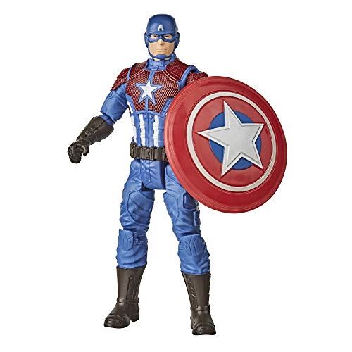 Avengers- Videojuego Figura Cap, 15 cm (Hasbro E98655X0)