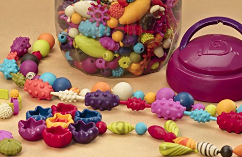 B. Toys-(500 Piezas Pop Snap Bead Cuentas – DIY Kit de joyería para niños (Branford Ltd. BX1043Z)