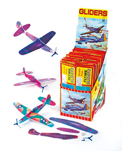 Baker Ross Aviones planeadores de 20 cm para regalar en concursos, juegos y fiestas infantiles (pack de 6)