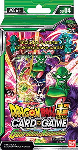 Bandai BCLDBSP7917 Dragon Ball Super CG: Starter Deck SD04 The Guardian of Namekians, Multicolor