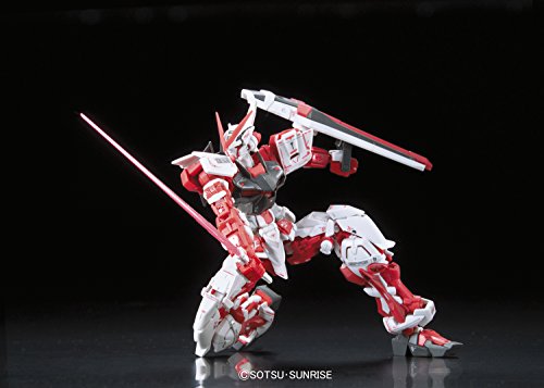 Bandai Hobby - Figura Gundam Astray Red 1/144 RG, Color Rojo y Blanco BAN200634