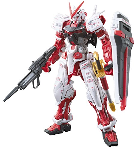 Bandai Hobby - Figura Gundam Astray Red 1/144 RG, Color Rojo y Blanco BAN200634