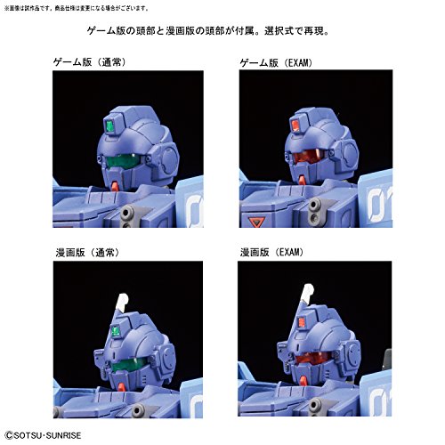 Bandai Hobby HGUC 1/144 Blue Destiny Unit1 Exam Ms Gundam: The Blue Destiny Figura de Kit de Modelo