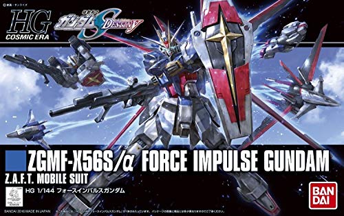 Bandai Spirits HGCE - Traje móvil Gundam Seed Destiny 1/144 Force Impulse Gundam Model Kit