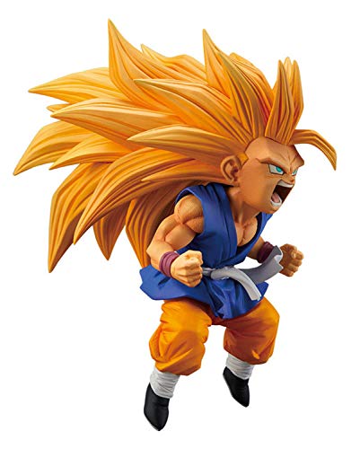 Banpresto-85209 Saiyan Dragon Ball Super, Figura de Acción, Son Goku Fes, Gotenks SSJ3, color (Bandai 85209)