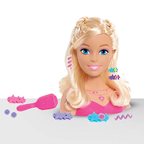 Barbie - Busto Glam Party con 20 Acessorios (Giochi Preziosi BAR28000)