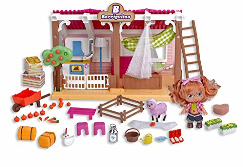 Barriguitas - Casa rural, muñeca con casa y accesorios (Famosa 700013097)