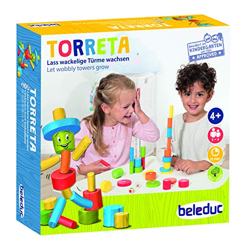 Beleduc 22451 Tor Torreta Juego de Niños, Multicolor
