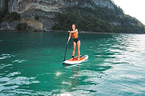 Bestway 65302 - Tabla Paddle Surf Hinchable Hydro-Force Aqua Journey 274x76x12 cm Con Bomba y Bolsa de Viaje