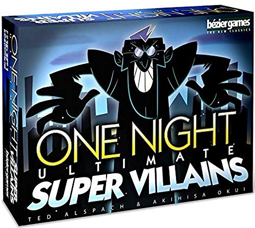 Bezier Games BEZ00031 One Night Ultimate Super Villains, Multicolor