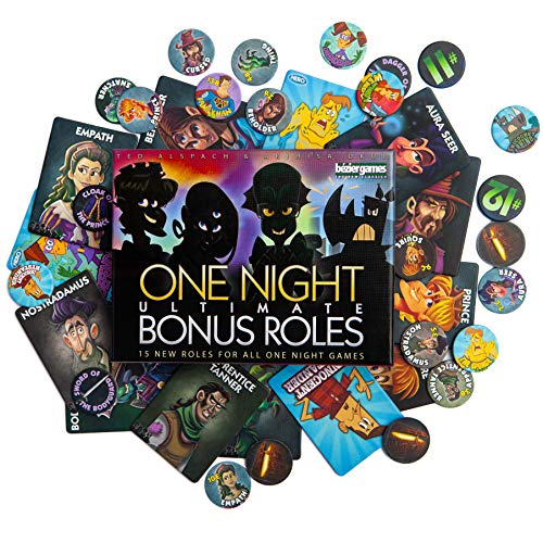Bezier Games BEZONBR One Night Ultimate Roles de bonificación, Colores Variados