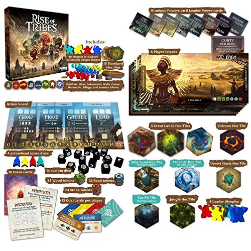 Bezier Games BGZ110288 Rise of Tribes, Multicolor