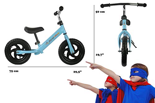 Bicicleta Equilibrio para Niños | Bicicleta Sin Pedales | Manillar y Asiento Regulables | Bicicleta Sin Pedales Infantil | De 3 a 5 años