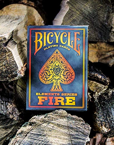 Bicycle 023174 – Elements Series: Fire Juego de Cartas