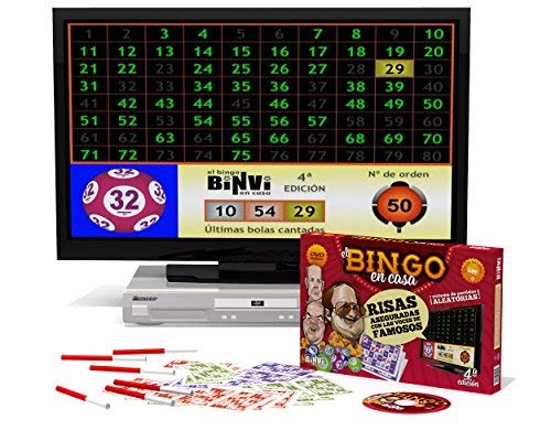 Binvi Bingo 4ª Edicion Nacional 2X1 Online+DVD 160 cartones