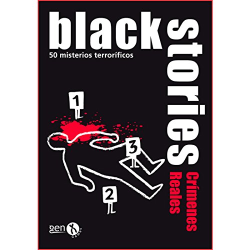 Black Stories - Crímenes Reales, Juego de Mesa (Gen-X Games GEN020)