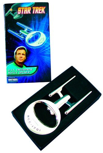 bmerch Ltd. Hermanos Star Trek: USS Enterprise abrebotellas
