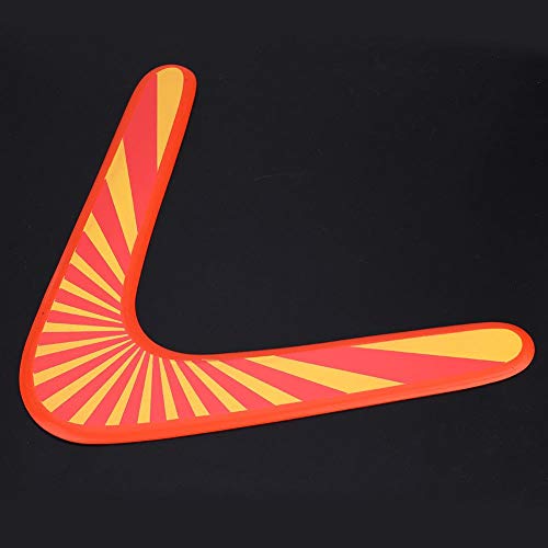 Boomerang De Madera Naranja Throwback En Forma de Boomerang Flying Disc Throw Catch para Niños Niños Juegos Al Aire Libre Regalo Deportivo Juguete