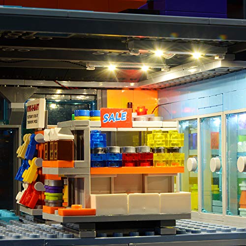 BRIKSMAX Kit de Iluminación Led para Simpsons-Compatible con Ladrillos de Construcción Lego Modelo 71016-Juego de Legos no Incluido