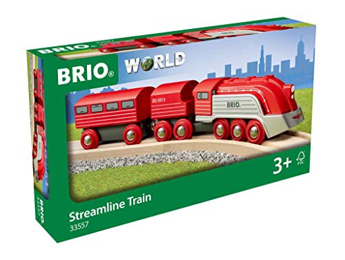 Brio 335576 Tren aerodinámico, BRIO Trenes-Vagones-Vehículos, Edad Recomendada 3+