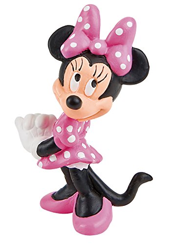 Bullyland 15083 – Juego de Figuras de Disney Mickey y Minnie en Caja de Regalo, 2 Piezas, Figuras pintadas a Mano, sin PVC, Regalo Ideal para niños y niñas para Jugar de fantasía