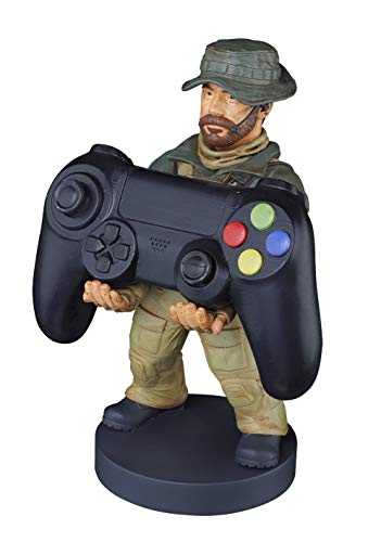 Cable guy Captain Price, soporte de sujeción o carga para mando de consola y smartphone de tu personaje favorito con licencia de Call Of Duty. Producto con licencia oficial. Exquisite Gaming