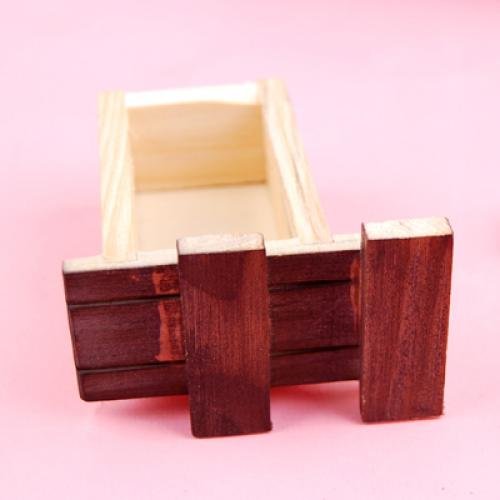 Caja mágica de madera con cajón secreto adicional
