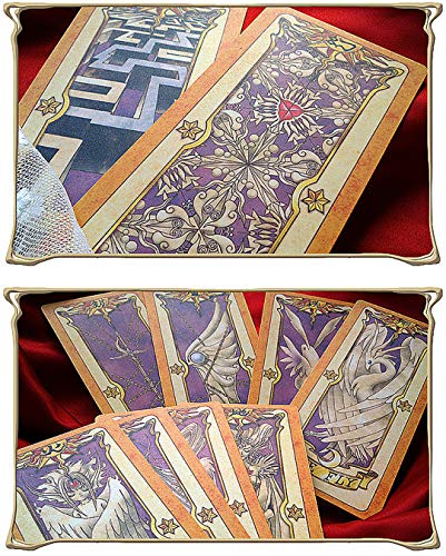 Cardcaptor Sakura - 53 tarjetas de felicitación de payaso de edición cómic, juego completo de tarjetas de regalo clásicas de Sakura