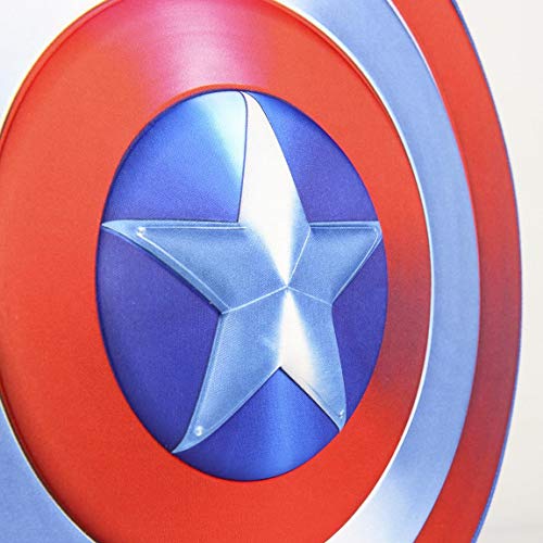 CERDÁ LIFE'S LITTLE MOMENTS - Mochila Infantil Capitan America de The Avengers en 3D - Licencia Oficial Marvel Studios, Azul, 310X310X100mm