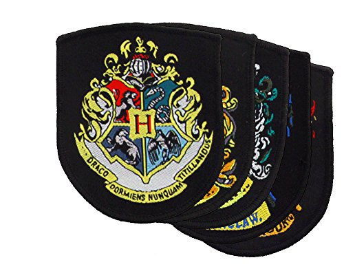Cinereplicas - Pack de 5 blasones oficiales - Harry Potter