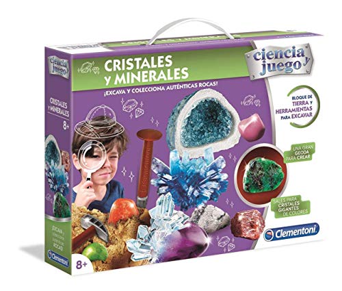 Clementoni Ciencia y Juego- Cristales y Minerales (55349)