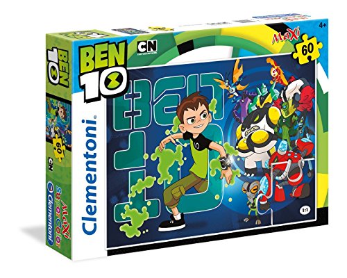 Clementoni - Puzzle Maxi Supercolor Ben 10 60 Pezzi