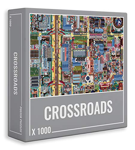 Cloudberries Crossroads –Desafiante Rompecabezas de un Desafiante y Hermoso Mapa Callejero para Adultos (1,000 Piezas)