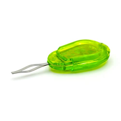 Clover Needle Threader For Embroidery Needles-Apple Green