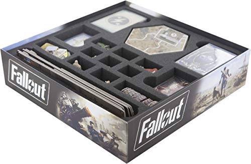 Conjunto de valores de Bandeja de Espuma es Compatible con la Caja de Juego de Mesa de Fallout